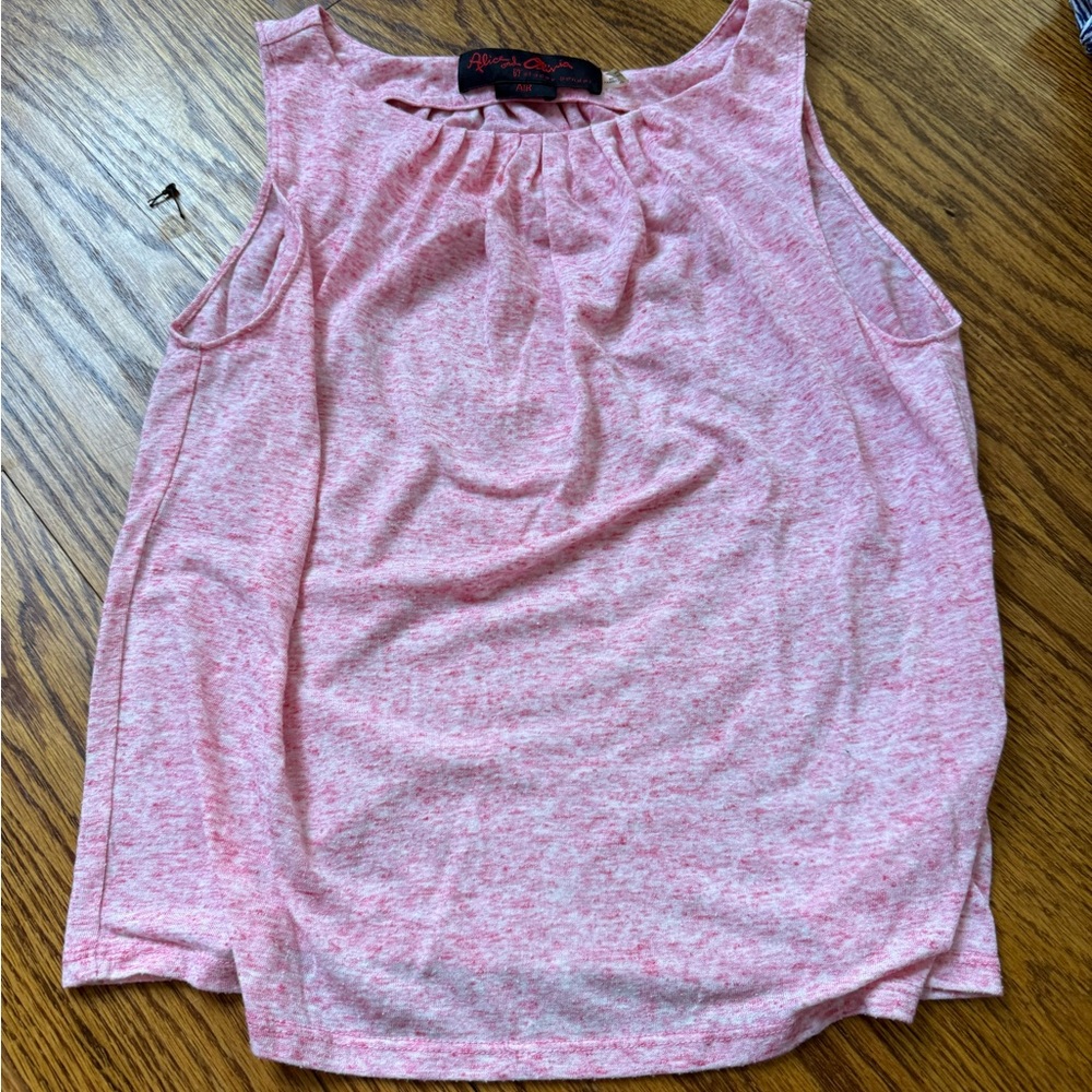 Alice + Olivia Vibrant Pink Top